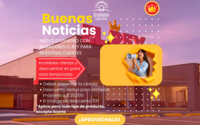 Nuevos beneficios para nuestras clientas: Convenio exclusivo con Almacenes El Rey